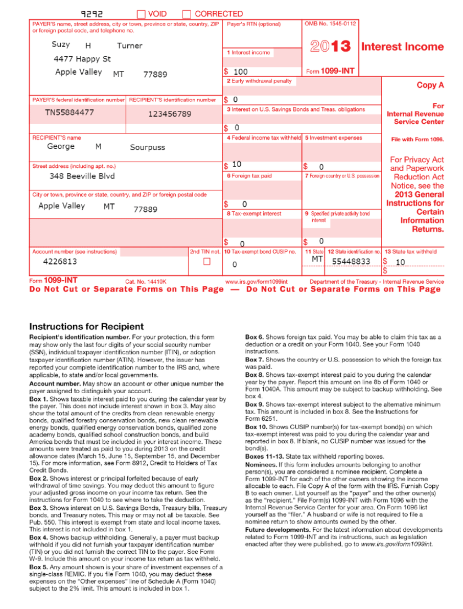 1099 Form Template Create A Free 1099 Form Form 